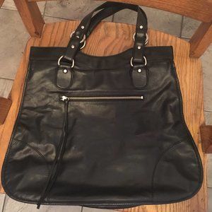 Club Monaco Large High End Leather Tote